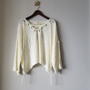 NWT Anthro Muche et Muchette Crochet Sweater